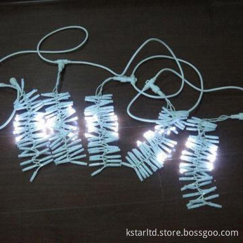 LED cracker snowfall string light, 3x0.5m, with 6 strings for outdoor use, CE and RoHS certification